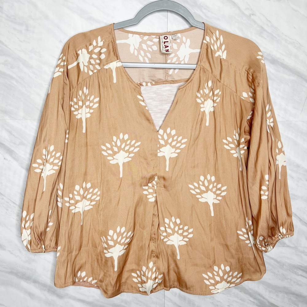 Anthropologie Dolan Alvia Peasant Top Blouse Small